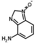 CAS 登录号：884245-46-9， 2H-苯并咪唑-4-胺1-氧化物