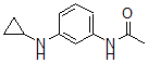 CAS 登录号：884343-73-1， N-[3-(环丙基氨基)苯基]-乙酰胺