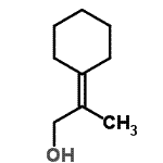 CAS 登录号：88444-72-8， 2-环己基亚基-1-丙醇
