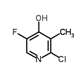 CAS 登录号：884495-29-8， 2-氯-5-氟-3-甲基-4-吡啶醇