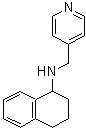 CAS 登录号：884497-50-1， N-(4-吡啶基甲基)-1,2,3,4-四氢-1-萘胺