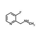 结构式 CAS# 884507-13-5, 1-(3-氟-2-吡啶基)-N-甲基甲胺
