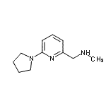 CAS#: 884507-14-6， N-Methyl-1-[6-(1-pyrrolidinyl)-2-pyridinyl]methanamine