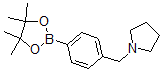 结构式 CAS# 884507-39-5, 4-(吡咯烷-1-基甲基)苯硼酸频哪醇酯