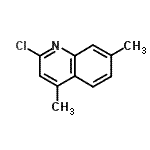 CAS 登录号：88499-92-7， 2-氯-4,7-二甲基喹啉