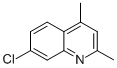 结构式 CAS# 88499-96-1, 7-氯-2,4-二甲基喹啉