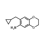 CAS 登录号：885123-50-2， 7-(环丙基甲基)-2,3-二氢-1,4-苯并二氧杂环己-6-胺