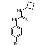 CAS 登录号：885266-88-6， 1-(4-溴苯基)-3-环丁基硫代脲
