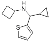 CAS 登录号：885267-06-1， 1-环丙基-1-(2-噻吩基)-N-环丁基甲胺