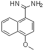 CAS 登录号：885270-10-0， 4-甲氧基-1-萘甲脒