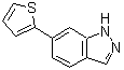 CAS#: 885272-10-6， 6-(2-Thienyl)-1H-indazole