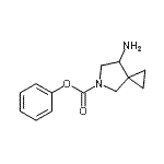 CAS#: 885272-23-1， Phenyl 7-amino-5-azaspiro[2.4]heptane-5-carboxylate