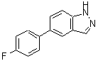 CAS 登录号：885272-86-6， 5-(4-氟苯基)-1H-吲唑