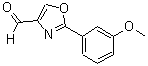 CAS#: 885272-93-5， 2-(3-Methoxyphenyl)-1,3-oxazole-4-carbaldehyde