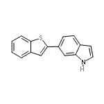 CAS 登录号：885273-41-6， 6-(1-苯并噻吩-2-基)-1H-吲哚