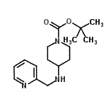 CAS#: 885274-56-6， 2-Methyl-2-propanyl 4-[(2-pyridinylmethyl)amino]-1-piperidinecarboxylate