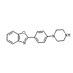 CAS 登录号：885275-02-5， 2-[4-(1-哌嗪基)苯基]-1,3-苯并恶唑