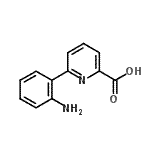 CAS 登录号：885276-97-1， 6-(2-氨基苯基)-2-吡啶羧酸