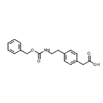 CAS#: 885278-15-9， [4-(2-{[(Benzyloxy)carbonyl]amino}ethyl)phenyl]acetic acid