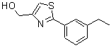 CAS 登录号：885280-47-7， [2-(3-乙基苯基)-1,3-噻唑-4-基]甲醇