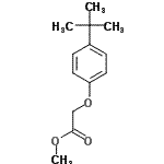 CAS#: 88530-52-3， Methyl [4-(2-methyl-2-propanyl)phenoxy]acetate