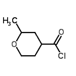 CAS 登录号：88572-22-9， 2-甲基四氢-2H-吡喃-4-甲酰氯
