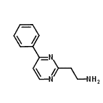 CAS 登录号：886367-92-6， 2-(4-苯基-2-嘧啶基)乙胺
