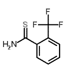 结构式 CAS# 886496-67-9, 2-(三氟甲基)硫代苯甲酰胺