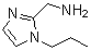 结构式 CAS# 886498-05-1, 1-(1-丙基-1H-咪唑-2-基)甲胺
