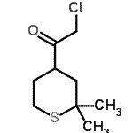 CAS 登录号：88653-80-9， 2-氯-1-(2,2-二甲基四氢-2H-噻喃-4-基)乙酮