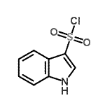 CAS#: 886578-15-0， 1H-Indole-3-sulfonyl chloride