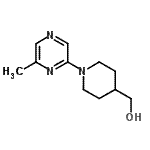 CAS 登录号：886851-59-8， [1-(6-甲基-2-吡嗪基)-4-哌啶基]甲醇