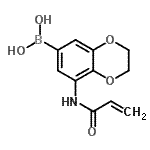 CAS#: 886974-25-0， [8-(Acryloylamino)-2,3-dihydro-1,4-benzodioxin-6-yl]boronic acid