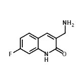 CAS#: 887405-62-1， 3-(Aminomethyl)-7-fluoro-2(1H)-quinolinone