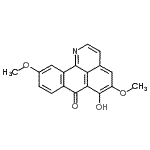 CAS 登录号：88741-67-7， 6-羟基-5,10-二甲氧基-7H-二苯并[De,h]喹啉-7-酮