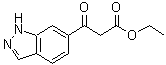 CAS#: 887411-57-6， Ethyl 3-(1H-indazol-6-yl)-3-oxopropanoate