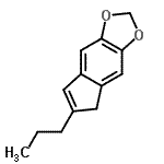 CAS#: 88750-74-7， 6-Propyl-5H-indeno[5,6-d][1,3]dioxole