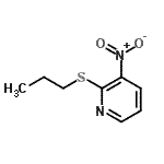 CAS 登录号：88753-54-2， 3-硝基-2-(丙基硫基)吡啶