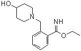 CAS#: 887578-10-1， Ethyl 2-[(4-hydroxy-1-piperidinyl)methyl]benzenecarboximidate