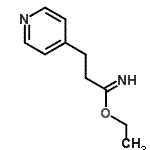 CAS 登录号：887579-13-7， 乙基3-(4-吡啶基)丙亚氨酸酯