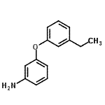 CAS 登录号：887579-58-0， 3-(3-乙基苯氧基)苯胺
