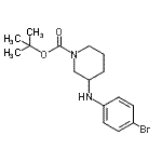 CAS 登录号：887584-22-7， 2-甲基-2-丙基3-[(4-溴苯基)氨基]-1-哌啶羧酸酯
