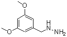 结构式 CAS# 887596-61-4, (3,5-二甲氧基苄基)肼