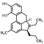 CAS 登录号：88763-89-7， (4S,5aR)-5-乙基-2-甲基-4-丙基-4,5,5a,6-四氢二苯并[Cd,f]吲哚-9,10-二醇