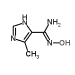 CAS#: 888042-34-0， N'-hydroxy-5-methyl-3H-imidazole-4-carboxamidine
