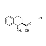 CAS#: 888323-73-7， (1R,2R)-1-Amino-1,2,3,4-tetrahydro-2-naphthalenecarboxylic acid hydrochloride (1:1)
