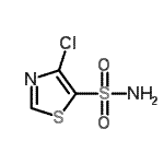 CAS 登录号：88836-39-9， 4-氯-1,3-噻唑-5-磺酰胺