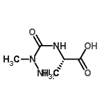 CAS#: 88908-15-0， N-[(1-Methylhydrazino)carbonyl]-L-alanine
