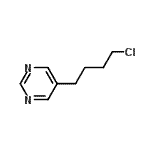 CAS 登录号：88940-78-7， 5-(4-氯丁基)嘧啶