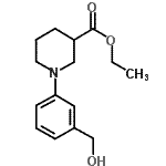 CAS#: 889956-11-0， Ethyl 1-[3-(hydroxymethyl)phenyl]-3-piperidinecarboxylate